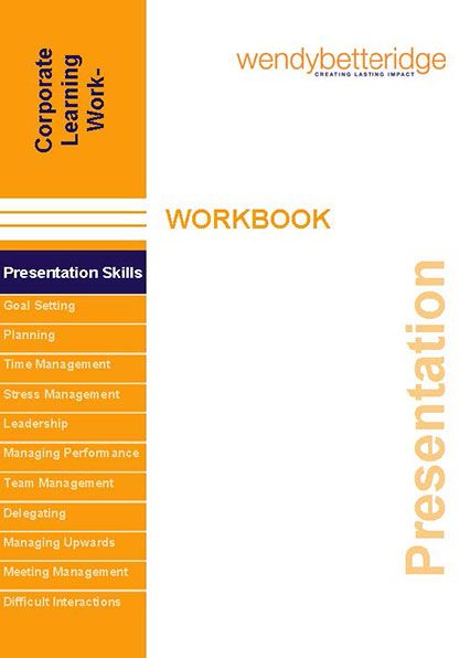 Presentation Skills workbook cover